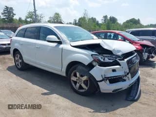 ✅ 2012 Audi Q7 Premium Plus • VIN: WA1LMAFE8CD008395 • Lot: 42389891. Listed on IAAI with 157,131 mi. Free auction sales archive from the USA and detailed vehicle history report at DreamBid. Image 1.