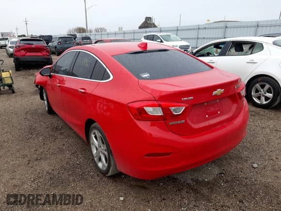 ✅ 2017 Chevrolet Cruze Premier • VIN: 1G1BF5SM1H7154409 • Лот: 64439652. Размещён на Copart с пробегом 153 896 миль миль. Получите бесплатный доступ к архиву аукционных продаж из США и посмотрите подробный отчёт об истории автомобиля на DreamBid. Изображение 3.
