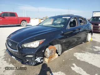 ✅ 2016 Infiniti Q50 Red Sport 400 • VIN: JN1FV7AP9GM420975 • Lot: 86844975. Listed on Copart with 133,900 mi. Free auction sales archive from the USA and detailed vehicle history report at DreamBid. Image 1.