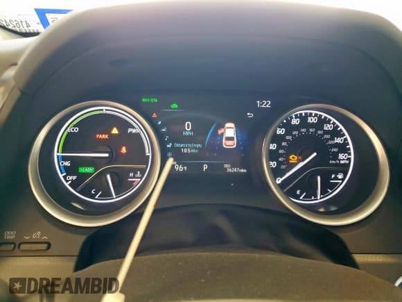 ✅ 2022 Toyota Camry Hybrid XLE • VIN: 4T1F31AK0NU593703 • Lot: 81251765. Wystawiony na Copart z przebiegiem 36 247 mil. Bezpłatny archiwum sprzedaży aukcyjnych z USA i szczegółowy raport historii pojazdu na DreamBid. Zdjęcie 9.