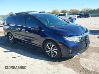 ✅ 2023 Honda Odyssey Touring • VIN: 5FNRL6H84PB039990 • Lot: 43616749. Wystawiony na IAAI z przebiegiem 48 831 mil. Bezpłatny archiwum sprzedaży aukcyjnych z USA i szczegółowy raport historii pojazdu na DreamBid. Zdjęcie 1.