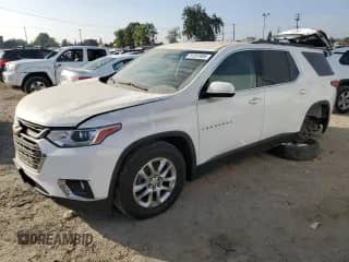 2020 Chevrolet Traverse LT Cloth с VIN 1GNERGKW3LJ285143, выставлен на аукционе Copart как лот 91207605 с пробегом 62 474 миль миль и Чистый • Clean title. История ставок и продаж доступна на DreamBid. Изображение 1.