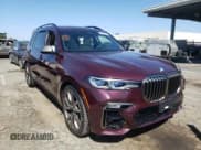 ✅ 2021 BMW X7 M50i • VIN: 5UXCX6C09M9G85299 • Lot: 61689322. Wystawiony na Copart z przebiegiem 24 712 mil. Bezpłatny archiwum sprzedaży aukcyjnych z USA i szczegółowy raport historii pojazdu na DreamBid. Zdjęcie 1.