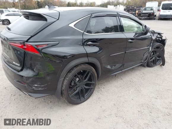 ✅ 2021 Lexus NX 300 F Sport • VIN: JTJSARDZ2M2238555 • Lot: 43559978. Listed on IAAI with 39,731 mi. Free auction sales archive from the USA and detailed vehicle history report at DreamBid. Image 4.