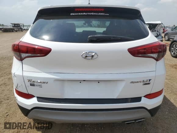 2017 Hyundai Tucson Sport z VIN KM8J3CA25HU422861, wystawiony jako Copart lot #70654465 z przebiegiem 72 376 mil mil oraz Nie do naprawy • Non repairable. Historia ofert i sprzedaży dostępna na DreamBid. Obrazek 6.
