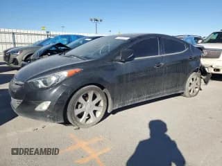 ✅ 2013 Hyundai Elantra Limited • VIN: 5NPDH4AE7DH217551 • Lot: 71313825. Listed on Copart with 124,215 mi. Free auction sales archive from the USA and detailed vehicle history report at DreamBid. Image 1.