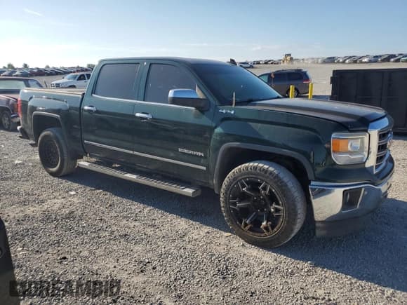 ✅ 2015 GMC Sierra 1500 SLT • VIN: 3GTU2VEJ0FG414894 • Lot: 65009405. Listed on Copart with 106,724 mi. Free auction sales archive from the USA and detailed vehicle history report at DreamBid. Image 4.