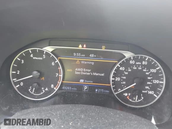 ✅ 2021 Nissan Altima SV • VIN: 1N4BL4DW4MN378889 • Lot: 43626659. Wystawiony na IAAI z przebiegiem 49 265 mil. Bezpłatny archiwum sprzedaży aukcyjnych z USA i szczegółowy raport historii pojazdu na DreamBid. Zdjęcie 7.