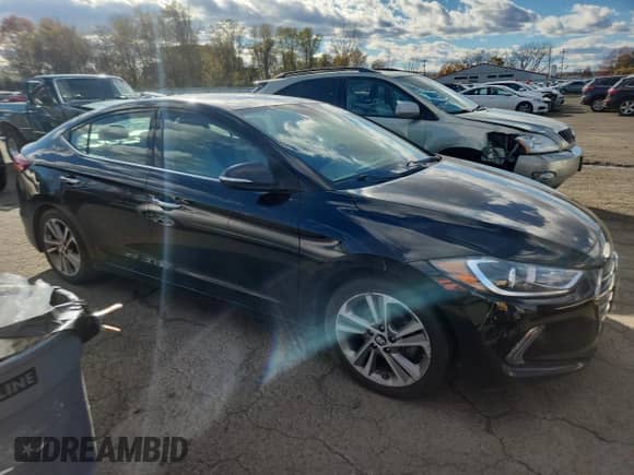 2017 Hyundai Elantra SE with VIN 5NPD84LF4HH004441, listed as a Copart auction lot 91179585 with 140,181 mi miles and Clean title. Bid and sale history available at DreamBid. Image 4.