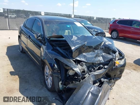 ✅ 2012 Honda Accord EX-L • VIN: 1HGCP2F84CA062745 • Lot: 42996078. Listed on IAAI with 140,691 mi. Free auction sales archive from the USA and detailed vehicle history report at DreamBid. Image 1.