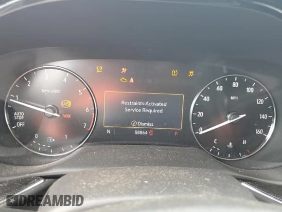 ✅ 2023 Buick Envision Preferred • VIN: LRBAZLR44PD037880 • Lot: 80145085. Listed on Copart with 58,864 mi. Free auction sales archive from the USA and detailed vehicle history report at DreamBid. Image 9.