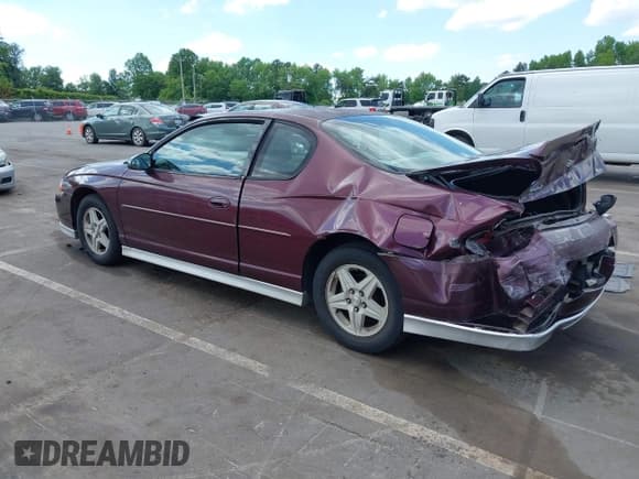 ✅ 2004 Chevrolet Monte Carlo LS • VIN: 2G1WW12E449150625 • Lot: 42233629. Listed on IAAI with 163,914 mi. Free auction sales archive from the USA and detailed vehicle history report at DreamBid. Image 3.