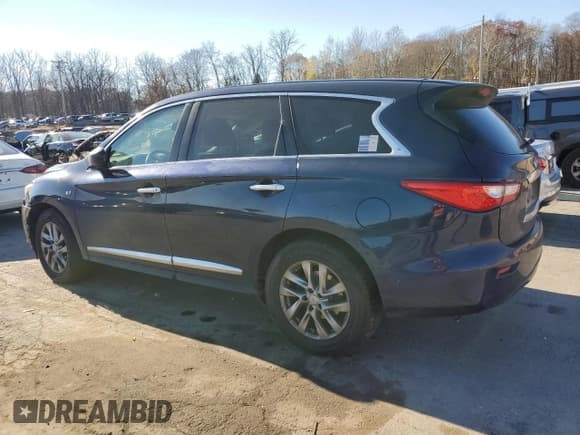 ✅ 2015 Infiniti QX60 • VIN: 5N1AL0MM4FC547493 • Lot: 93224145. Listed on Copart with 174,764 mi. Free auction sales archive from the USA and detailed vehicle history report at DreamBid. Image 2.