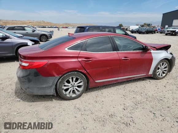 ✅ 2014 Hyundai Azera • VIN: KMHFG4JG0EA348385 • Lot: 71237155. Wystawiony na Copart z przebiegiem 134 921 mil. Bezpłatny archiwum sprzedaży aukcyjnych z USA i szczegółowy raport historii pojazdu na DreamBid. Zdjęcie 3.