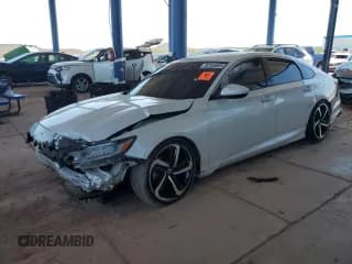 ✅ 2018 Honda Accord Sport • VIN: 1HGCV1F38JA230727 • Lot: 80165985. Listed on Copart with Not provided. Free auction sales archive from the USA and detailed vehicle history report at DreamBid. Image 1.