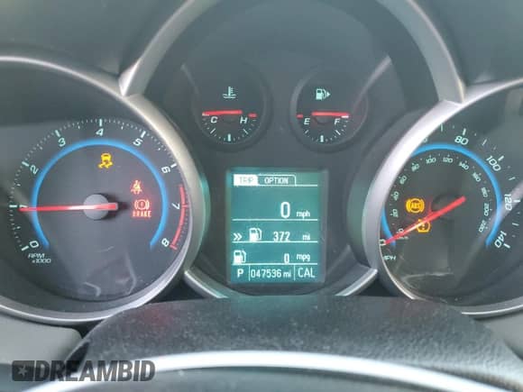 2016 Chevrolet Cruze LS с VIN 1G1PC5SH4G7182897, выставлен на аукционе Copart как лот 87116995 с пробегом 47 536 миль миль и Списание • Salvage title. История ставок и продаж доступна на DreamBid. Изображение 9.