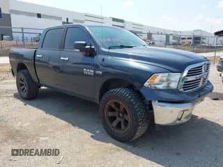 2014 Ram 1500 Big Horn with VIN 1C6RR7LT1ES433275, listed as a IAAI auction lot 43087895 with 170,058 mi miles and . Bid and sale history available at DreamBid. Image 1.