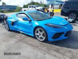 2022 Chevrolet Corvette 1LT z VIN 1G1YA2D42N5119843, wystawiony jako IAAI lot #42540730 z przebiegiem Nie podano mil oraz . Historia ofert i sprzedaży dostępna na DreamBid. Obrazek 1.
