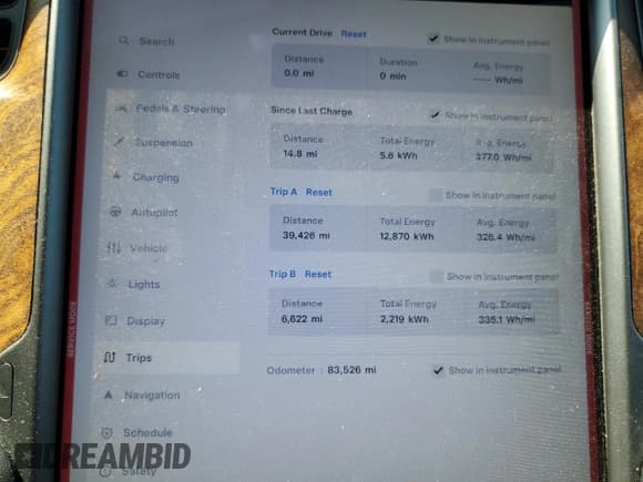 ✅ 2021 Tesla Model S Long Range Plus • VIN: 5YJSA1E29MF417453 • Lot: 61480025. Listed on Copart with 83,526 mi. Free auction sales archive from the USA and detailed vehicle history report at DreamBid. Image 9.