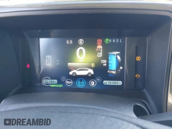 ✅ 2012 Chevrolet Volt • VIN: 1G1RD6E49CU101716 • Лот: 43668077. Опубликован ранее на IAAI с пробегом 181 669 миль. Бесплатный доступ к архиву аукционных продаж из США и подробный отчёт об истории автомобиля на DreamBid. Изображение 13.