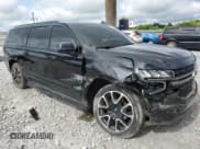 ✅ 2021 Chevrolet Suburban RST • VIN: 1GNSKEKD5MR194467 • Lot: 59403815. Listed on Copart with 76,408 mi. Free auction sales archive from the USA and detailed vehicle history report at DreamBid. Image 4.