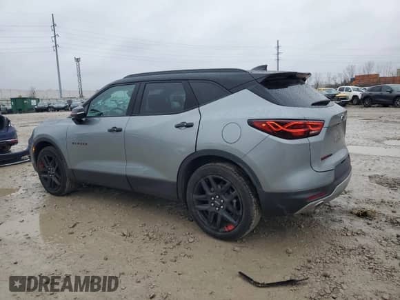 2024 Chevrolet Blazer LT z VIN 3GNKBJR46RS176627, wystawiony jako Copart lot #85931884 z przebiegiem 12 363 mil mil oraz Szkoda całkowita • Salvage title. Historia ofert i sprzedaży dostępna na DreamBid. Obrazek 2.