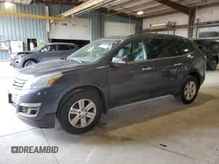 2014 Chevrolet Traverse LT с VIN 1GNKVHKD7EJ313189, выставлен на аукционе Copart как лот 53554775 с пробегом 129 392 миль миль и Списание • Salvage title. История ставок и продаж доступна на DreamBid. Изображение 1.