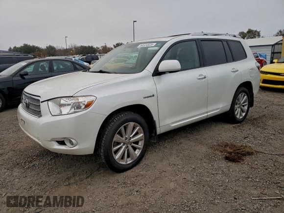 ✅ 2010 Toyota Highlander Limited • VIN: JTEJW3EH8A2048463 • Lot: 96524525. Listed on Copart with 219,008 mi. Free auction sales archive from the USA and detailed vehicle history report at DreamBid. Image 1.
