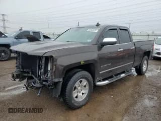 ✅ 2018 Chevrolet Silverado 1500 LTZ • VIN: 1GCVKSEC5JZ134465 • Лот: 54940435. Опубликован ранее на Copart с пробегом 122 505 миль. Бесплатный доступ к архиву аукционных продаж из США и подробный отчёт об истории автомобиля на DreamBid. Изображение 1.