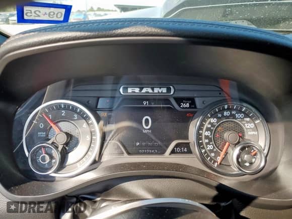 2023 Ram 1500 Laramie z VIN 1C6SRFJT7PN662379, wystawiony jako Copart lot #81452325 z przebiegiem 27 254 mil mil oraz Szkoda całkowita • Salvage title. Historia ofert i sprzedaży dostępna na DreamBid. Obrazek 9.