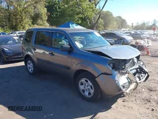 2013 Honda Pilot LX with VIN 5FNYF4H25DB074181, listed as a IAAI auction lot 43408288 with 82,921 mi miles and . Bid and sale history available at DreamBid. Image 1.