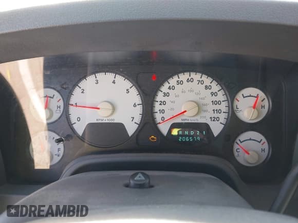 ✅ 2007 Dodge 1500 SLT • VIN: 1D7HU18267S220752 • Lot: 43642209. Listed on IAAI with 206,579 mi. Free auction sales archive from the USA and detailed vehicle history report at DreamBid. Image 7.