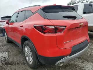 2020 Chevrolet Blazer LT with VIN 3GNKBJRS5LS716216, listed as a Copart auction lot 73637454 with Not provided miles and Non repairable. Bid and sale history available at DreamBid. Image 2.