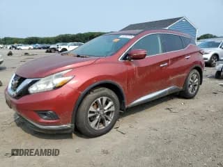 ✅ 2015 Nissan Murano SV • VIN: 5N1AZ2MH3FN243962 • Lot: 67252175. Listed on Copart with 71,638 mi. Free auction sales archive from the USA and detailed vehicle history report at DreamBid. Image 1.