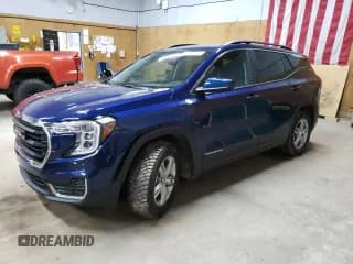 ✅ 2023 GMC Terrain SLE • VIN: 3GKALTEG0PL128663 • Lot: 53762174. Listed on Copart with 25,001 mi. Free auction sales archive from the USA and detailed vehicle history report at DreamBid. Image 1.