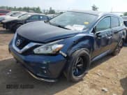 ✅ 2018 Nissan Murano SV • VIN: 5N1AZ2MH0JN154004 • Лот: 42592712. Опубликован ранее на IAAI с пробегом 148 898 миль. Бесплатный доступ к архиву аукционных продаж из США и подробный отчёт об истории автомобиля на DreamBid. Изображение 2.