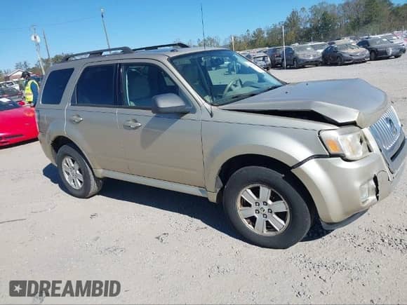 2010 Mercury Mariner with VIN 4M2CN9B70AKJ11449, listed as a IAAI auction lot 40928998 with 131,065 mi miles and . Bid and sale history available at DreamBid. Image 1.