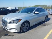 ✅ 2018 Genesis G80 3.8L • VIN: KMHGN4JE4JU230664 • Lot: 43641494. Listed on IAAI with 123,063 mi. Free auction sales archive from the USA and detailed vehicle history report at DreamBid. Image 2.