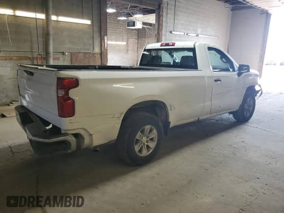 2022 Chevrolet Silverado 1500 Work Truck z VIN 3GCNWAED5NG202440, wystawiony jako Copart lot #75928504 z przebiegiem 85 349 mil mil oraz Szkoda całkowita • Salvage title. Historia ofert i sprzedaży dostępna na DreamBid. Obrazek 3.