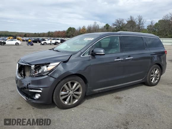 ✅ 2018 Kia Sedona SX-L • VIN: KNDME5C18J6380742 • Лот: 80679135. Опубликован ранее на Copart с пробегом 116 716 миль. Бесплатный доступ к архиву аукционных продаж из США и подробный отчёт об истории автомобиля на DreamBid. Изображение 1.