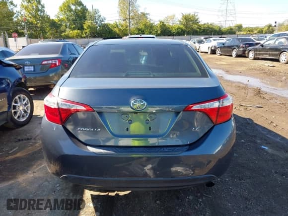 ✅ 2014 Toyota Corolla LE • VIN: 5YFBURHE4EP030018 • Lot: 43406233. Listed on IAAI with 122,500 mi. Free auction sales archive from the USA and detailed vehicle history report at DreamBid. Image 17.