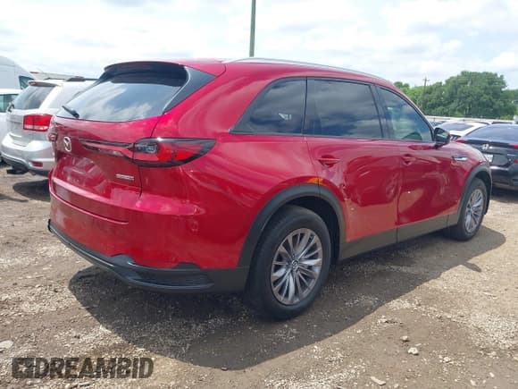 ✅ 2025 Mazda CX-90 Preferred • VIN: JM3KKBHD3S1211509 • Lot: 42112252. Listed on IAAI with 2,112 mi. Free auction sales archive from the USA and detailed vehicle history report at DreamBid. Image 4.