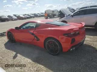 2020 Chevrolet Corvette 1LT с VIN 1G1Y62D44L5105117, выставлен на аукционе Copart как лот 74437624 с пробегом Не указан миль и На запчасти • Non repairable. История ставок и продаж доступна на DreamBid. Изображение 2.