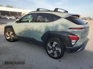 2024 Hyundai Kona Limited with VIN KM8HE3A39RU176030, listed as a Copart auction lot 85890324 with 3,140 mi miles and Salvage title. Bid and sale history available at DreamBid. Image 2.