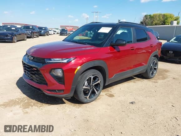 2022 Chevrolet TrailBlazer RS с VIN KL79MTSL6NB137134, выставлен на аукционе IAAI как лот 43131529 с пробегом 36 081 миль миль и . История ставок и продаж доступна на DreamBid. Изображение 2.