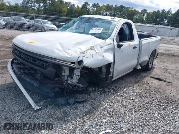 ✅ 2023 Chevrolet Silverado 1500 Work Truck • VIN: 3GCNAAEK5PG152526 • Lot: 43362926. Listed on IAAI with Not provided. Free auction sales archive from the USA and detailed vehicle history report at DreamBid. Image 2.