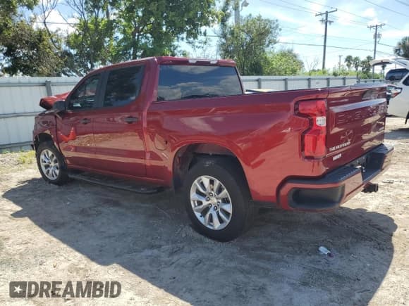 ✅ 2019 Chevrolet Silverado 1500 Custom • VIN: 3GCPWBEHXKG173028 • Lot: 69227704. Wystawiony na Copart z przebiegiem 55 288 mil. Bezpłatny archiwum sprzedaży aukcyjnych z USA i szczegółowy raport historii pojazdu na DreamBid. Zdjęcie 2.