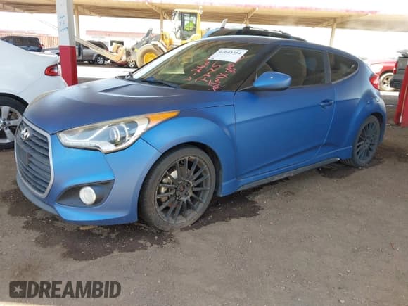 ✅ 2016 Hyundai Veloster Turbo • VIN: KMHTC6AE4GU262474 • Lot: 42645454. Wystawiony na IAAI z przebiegiem 123 804 mil. Bezpłatny archiwum sprzedaży aukcyjnych z USA i szczegółowy raport historii pojazdu na DreamBid. Zdjęcie 2.