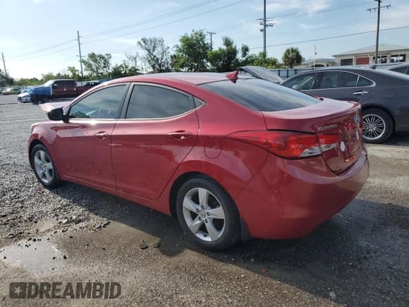 ✅ 2013 Hyundai Elantra Limited • VIN: KMHDH4AE9DU971309 • Lot: 68315925. Listed on Copart with 12,468 mi. Free auction sales archive from the USA and detailed vehicle history report at DreamBid. Image 2.