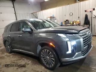 ✅ 2024 Hyundai Palisade Calligraphy • VIN: KM8R7DGE4RU683317 • Лот: 82110044. Опубликован ранее на Copart с пробегом 21 574 миль. Бесплатный доступ к архиву аукционных продаж из США и подробный отчёт об истории автомобиля на DreamBid. Изображение 4.